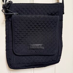 Vera Bradley Black Quilted Crossbody Bag